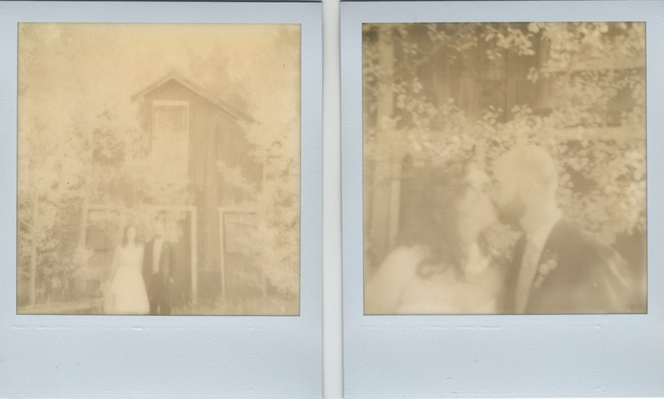 wedding polaroids