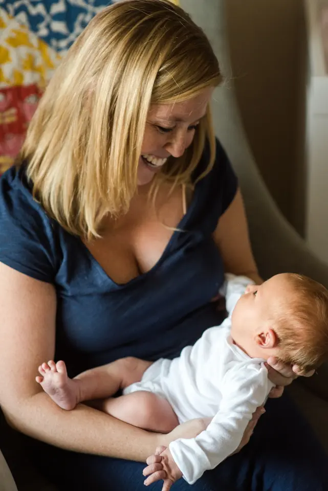 Denver newborn with mom