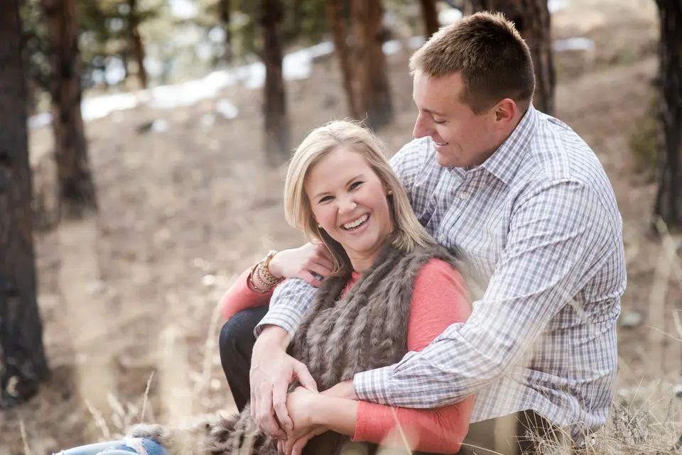 natural engagement photo