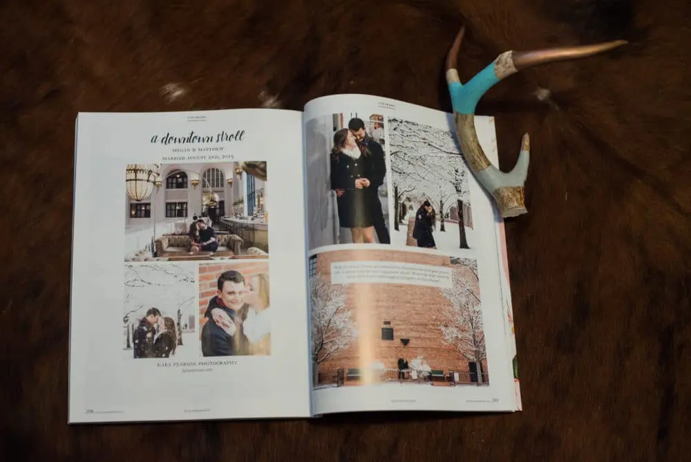 published denver engagement session
