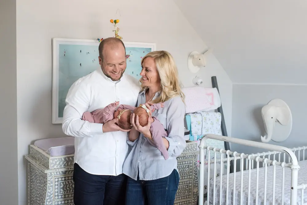 Denver Newborn Twin Portraits