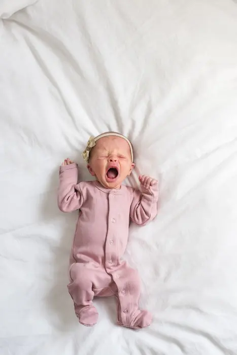 newborn girl portrait in Denver