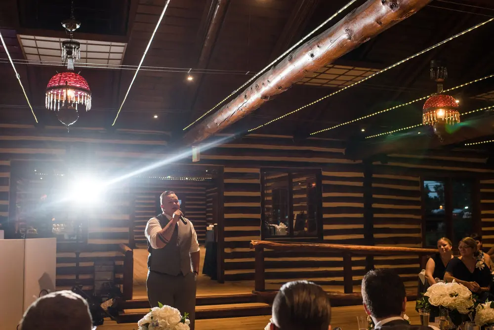 surprise serenade at wedding