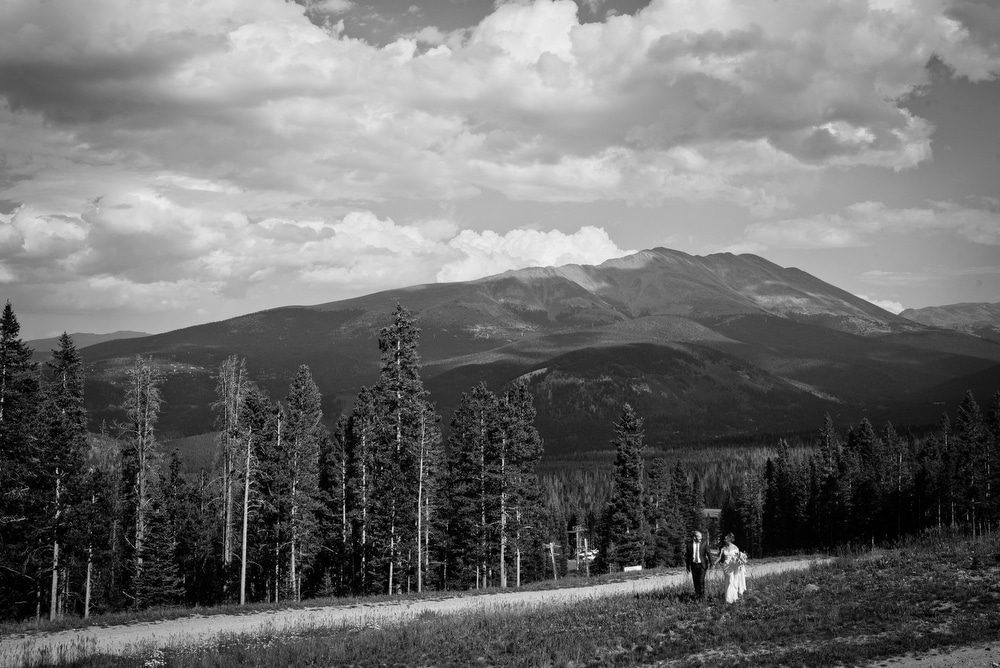 colorado mountain wedding portraits