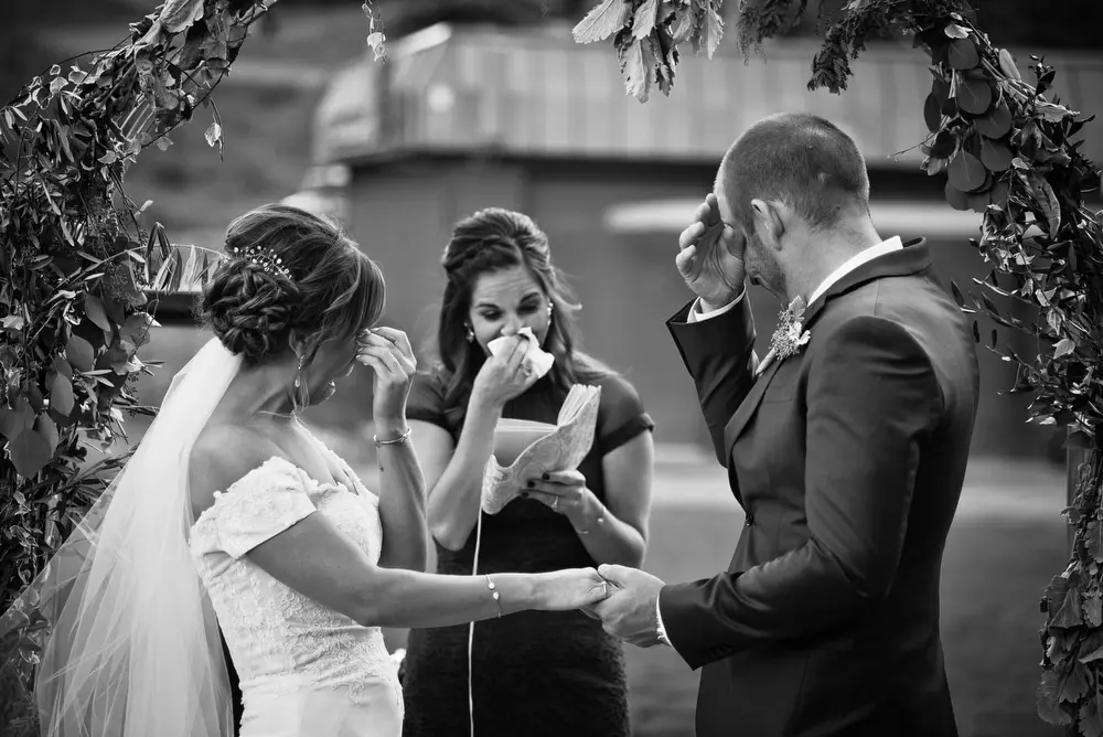 Beaver Run wedding ceremony