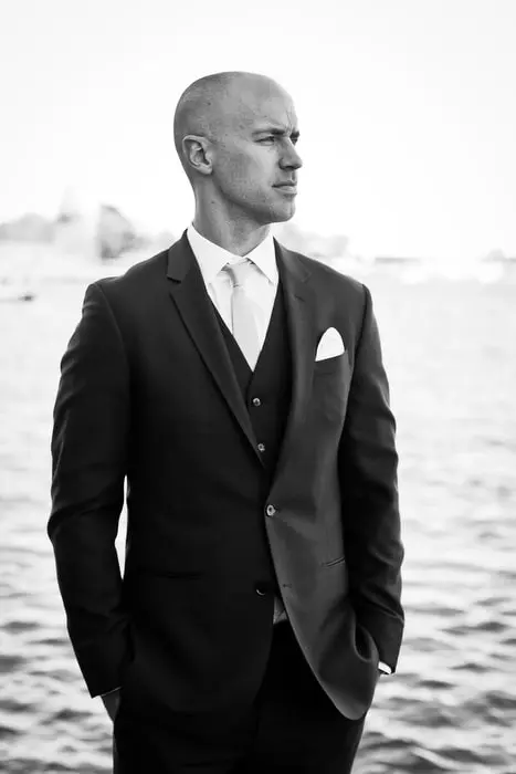 groom portrait in Denver