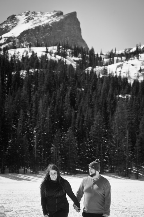 Rocky Mountain wedding proposal