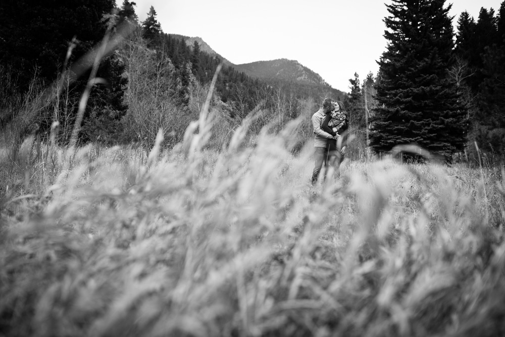 mount evans engagement portrait