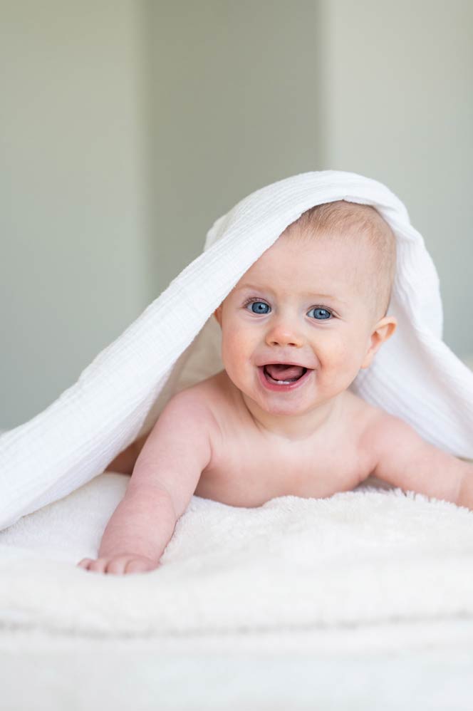 6 month sitter portraits in Wash Park