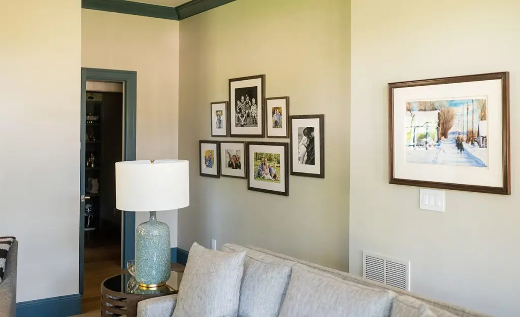 Denver gallery wall in Crestmoor