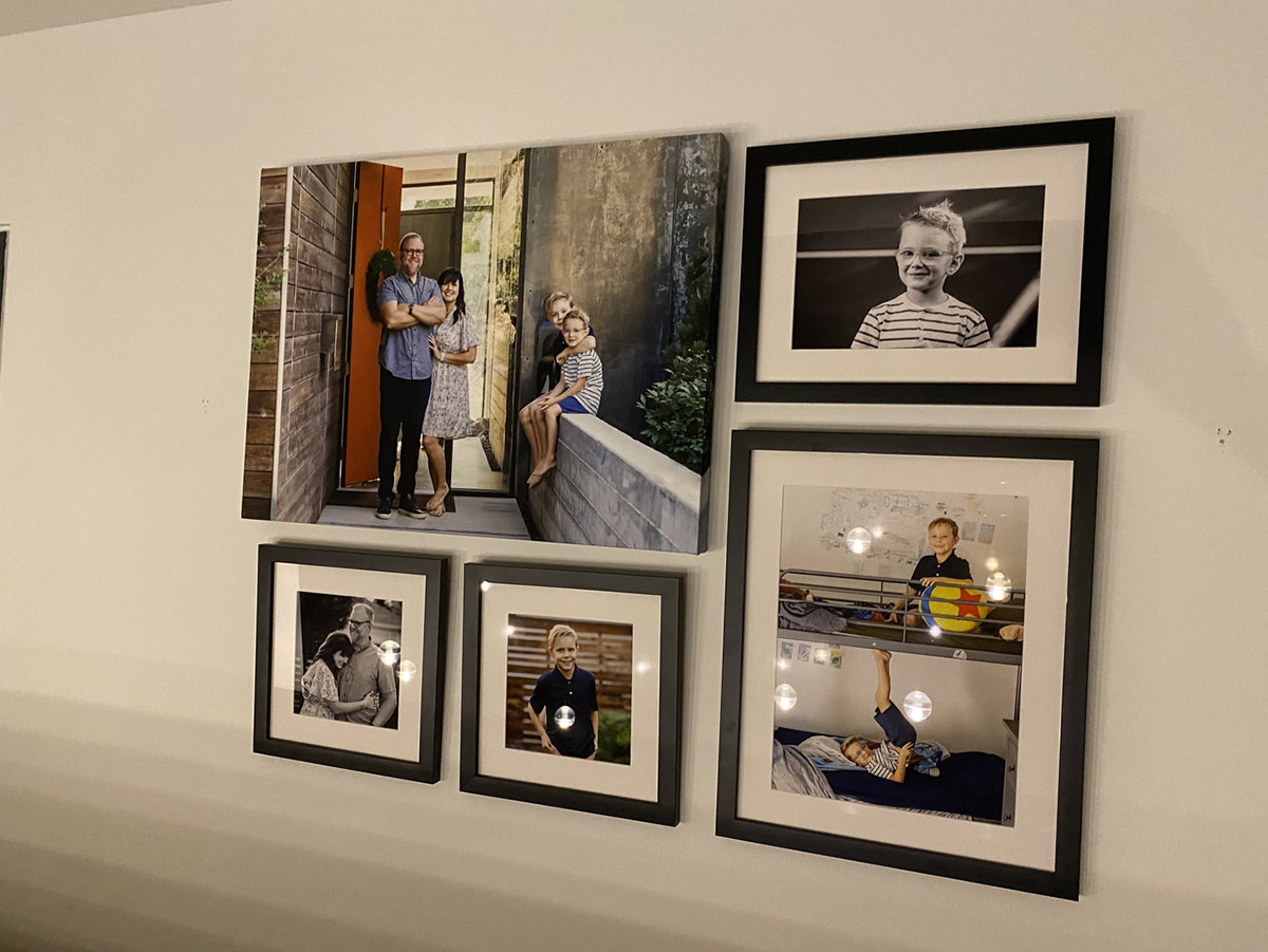 Eight Gallery Wall Designs For Family Portraits
