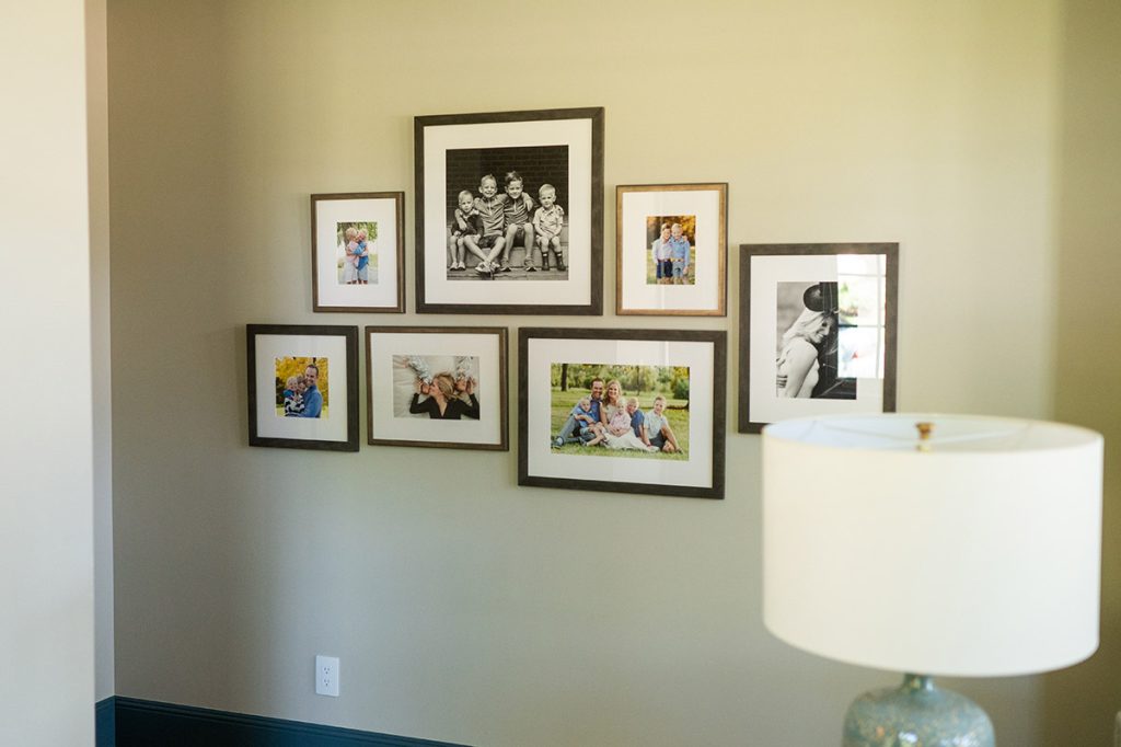 best of 2022 Denver family and newborn photographer gallery wall