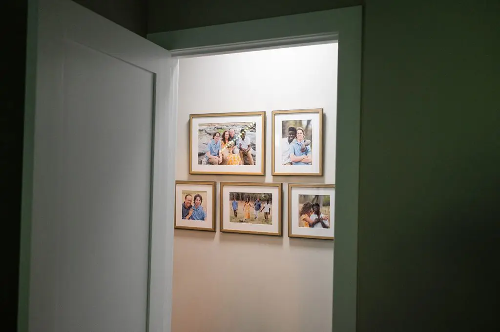 hallway wall gallery