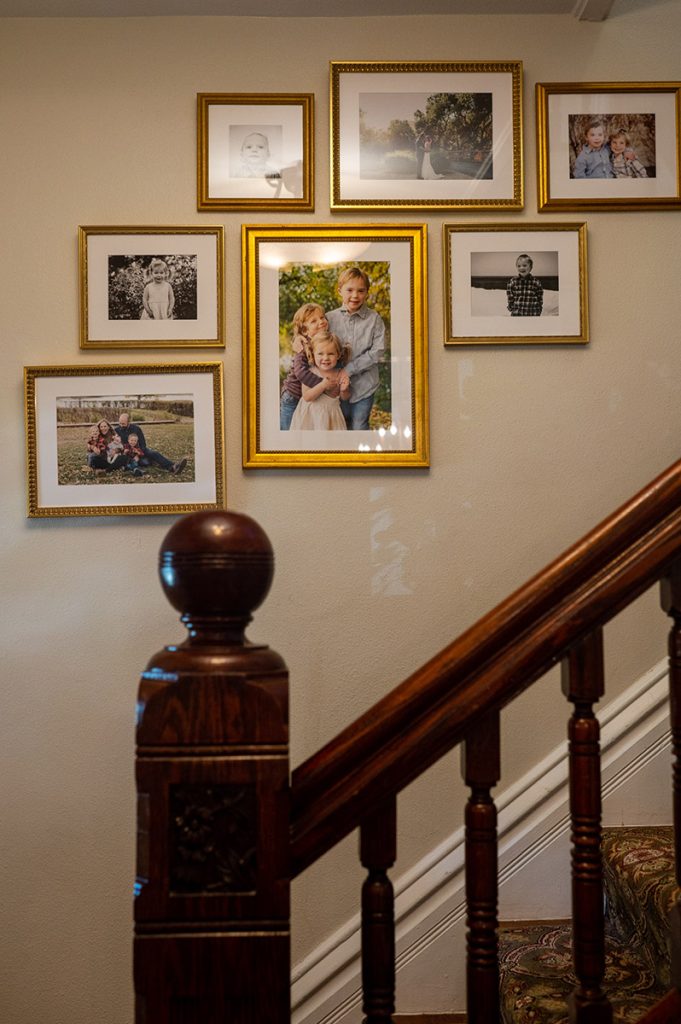 staircase wall gallery