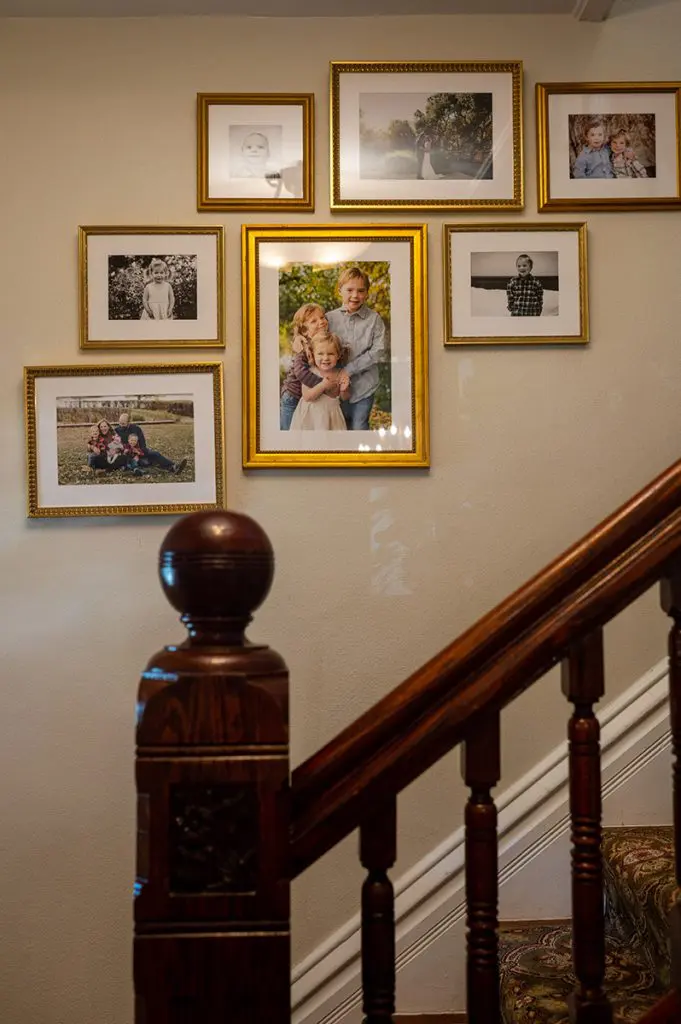 staircase wall gallery