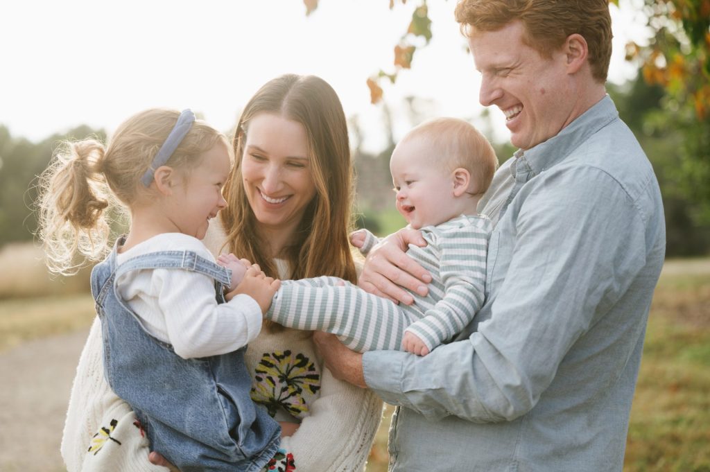 family portaits in Platte Park